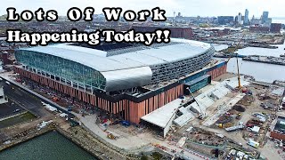 Next Phase of Build Inside info, Everton FC New Stadium