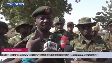 Theatre Commander Reaffirms Troops
