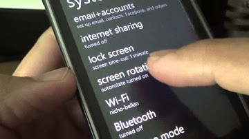 Windows Phone Rotation Lock  App ( WP8 Update GDR3 )