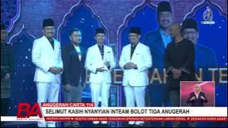 ANUGERAH CARTA 114, SELIMUT KASIH NYANYIAN INTEAM BOLOT TIGA ANUGERAH
