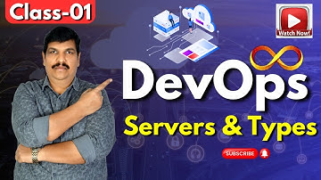 DevOps Class 01 | Introduction Servers | Types of Servers | full Explanation in తెలుగు లో