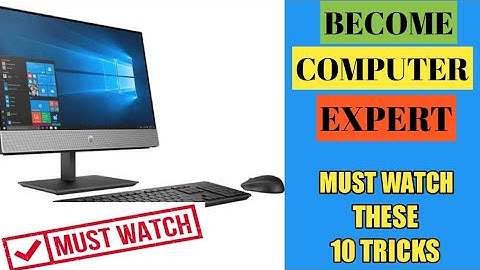 10 important Computer Tricks Every Computer User Must Know - Computer Tricks in Hindi || Krish Tech