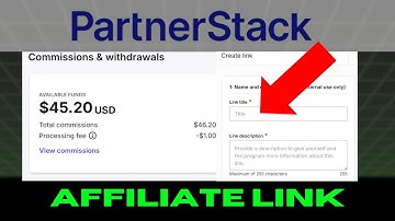 How To Generate Affiliate Links on PartnerStack [Updated 2025]