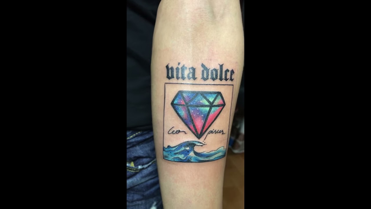La Dolce Vita Temporary Tattoo Sticker  OhMyTat