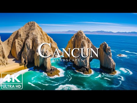 Cancun Amazing Beautiful Nature Scenery & Relaxing Music