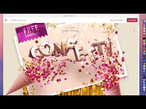 Confetti Party — Graphic Kit, an Object Graphic by Graphic Treasury (Thumbnail 1 of 9)