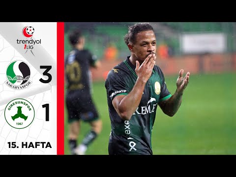 Sakaryaspor (3-1) Bitexen Giresunspor - Highlights/Özet | Trendyol 1. Lig - 2023/24