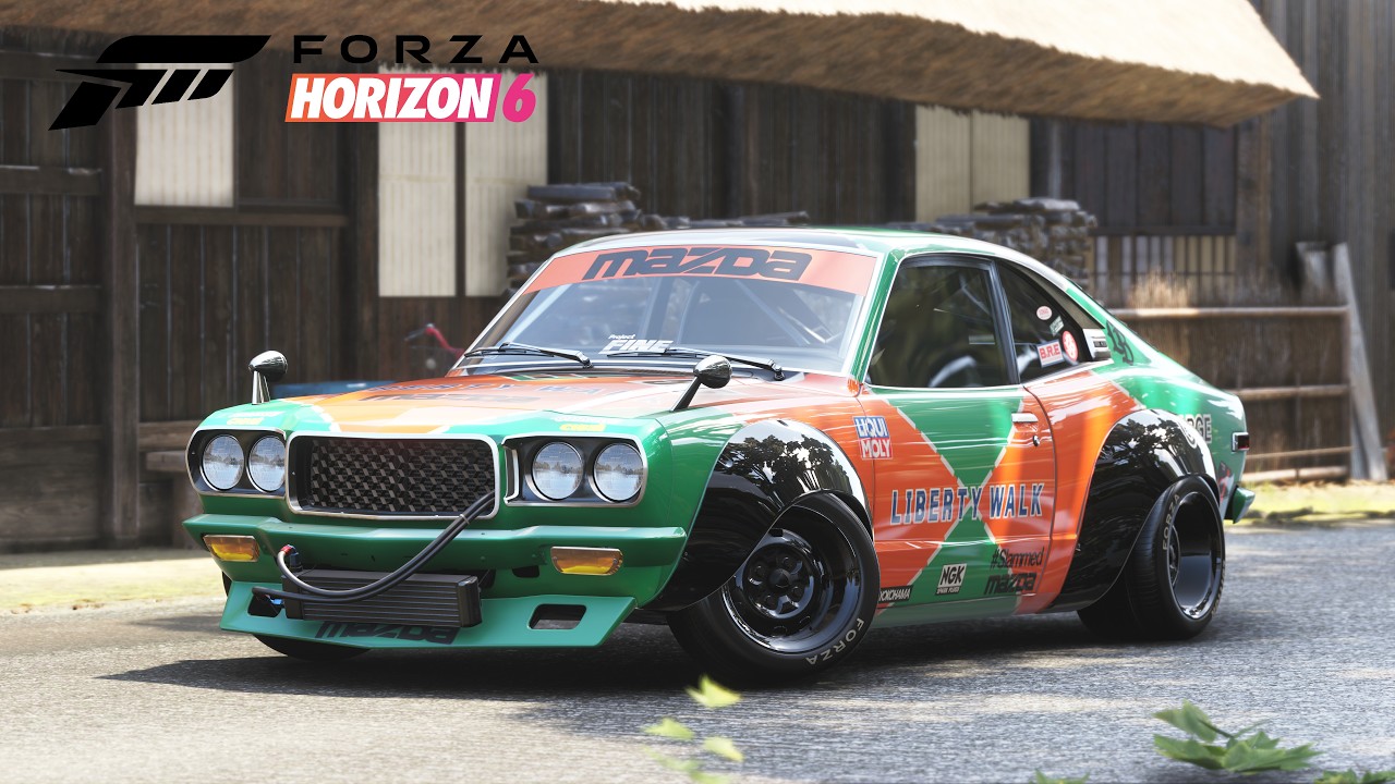 RENOWN Mazda RX3 Liberty Walk Livery Speedpaint - Forza Horizon 6