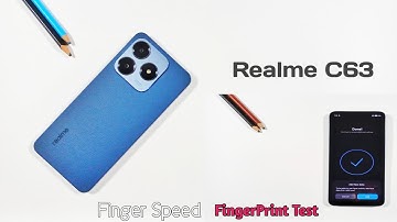 Realme C63 | FingerPrint Lock | FingerLock Setup | How To FingerPrint | Finger Speed Test