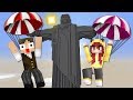 Super CasalCraft #75: CONSTRUÍMOS O CRISTO REDENTOR E PULAMOS DELE DE PARAQUEDAS!