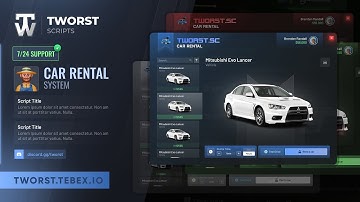 Car Rental [QB/ESX] - Fivem Script