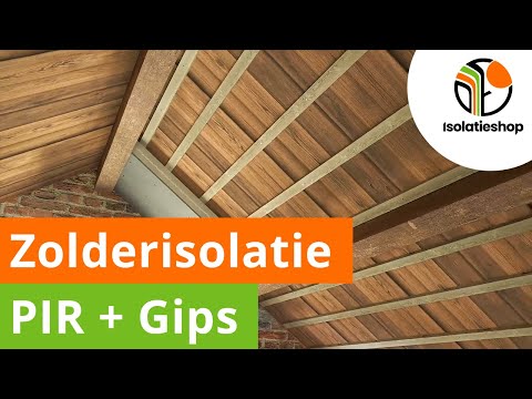 Zolder isoleren met PIR | Stap voor stap uitleg en informatie | www.isolatiemateriaal.nl