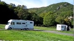 Club Motorhome Aire Videos - Saint-Bertrand-de-Comminges, Haute-Garonne, Midi-Pyrénées, France