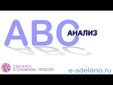 Видео: Что такое ABC-анализ и как он работает?