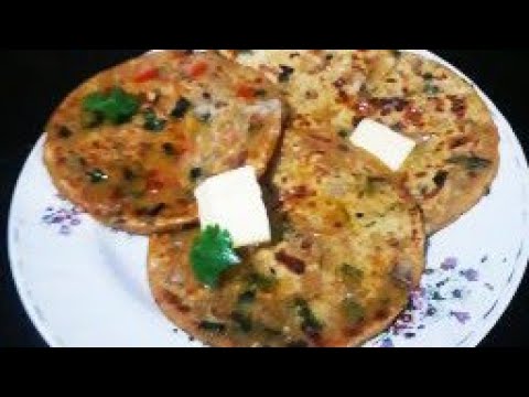 makke ka paratha/ vegetable paratha - YouTube