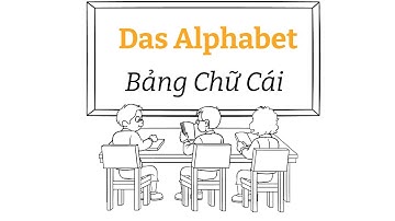 Học nhanh bảng chữ cái tiếng đức || Phát âm chuẩn || Mít học tiếng đức