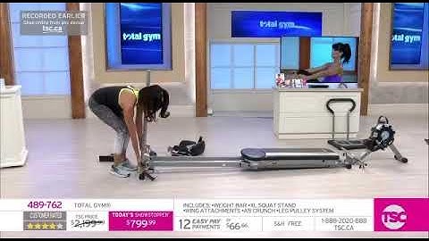 How to open and fold up your total gym