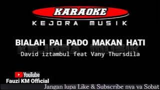 BIALAH PAI PADO MAKAN HATI ( Karaoke/Lirik ) David iztambul feat Vany Thursdila