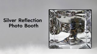 Silver Reflection Photo Booth for Party & Events Photobox