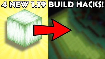 Minecraft 1.19 Update build ideas you have to try for yourself!