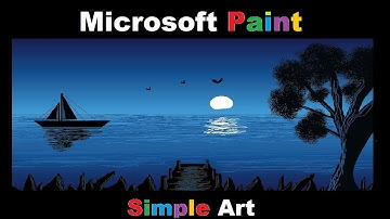 Simple Drawing in MS Paint Tutorial Part - 2 | F5 Classes