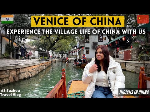 Venice of China | Village life in China | Suzhou Tongli Ancient Water town | China Vlog