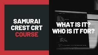 CREST Penetration Testing Course - Samurai Training