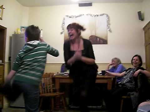 Julie Brice does even worse dancing and it appears...