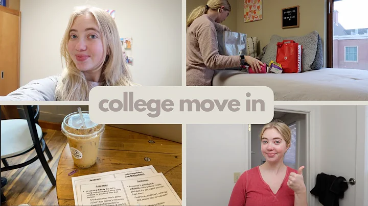 college move in spring semester: university of scranton | vlog