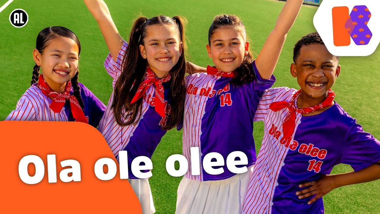 🎵Ola ole olee (officiële Koningsspelen clip) - Kinderen voor Kinderen