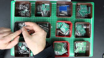 SMD-Adapter boards for Breadboards & Perfboard