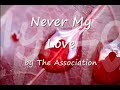 Never my love by the associationwith lyrics