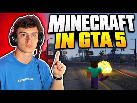 How to Play MINECRAFT in GTA 5 (Universal Modder Tutorial)