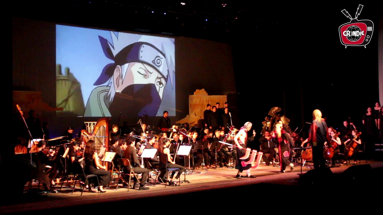 Naruto em concerto cinematográfico sinfónico no Dôme de Paris em outubro de  2023 