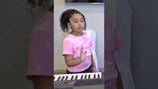 Little Girls first singing lesson RISE UP w/Vocal Coach Shorts @theaylaraeneal