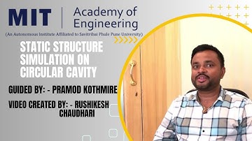 Static Structure Simulation on Circular Cavity