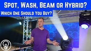 Should You Buy Spot, Wash, or Beam Lights? What About Hybrids?