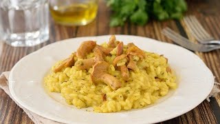 видео: Рецепт ризотто с лисичками и шафраном | Золотой аромат осени/Chanterelle Risotto Recipe with Saffron картинка: Рецепт ризотто с лисичками и шафраном | Золотой аромат осени/Chanterelle Risotto Recipe with Saffron