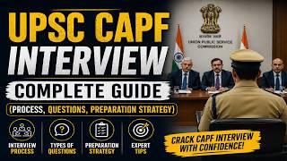UPSC CAPF Interview | Complete Guide (Process,Questions,Preparation Strategy)| MaargX by SAARTHI IAS
