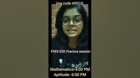 FREE Practice Session ESE 2021 #mathematics #ESE #Aptitude #shorts