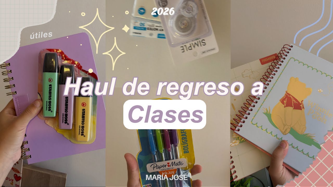 ۶ৎHaul de regreso a clases۶ৎ 2026