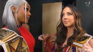 Alba Fyre, Chelsea Green, Kiana James, Giulia & Jade Cargill Smackdown November 21 2025