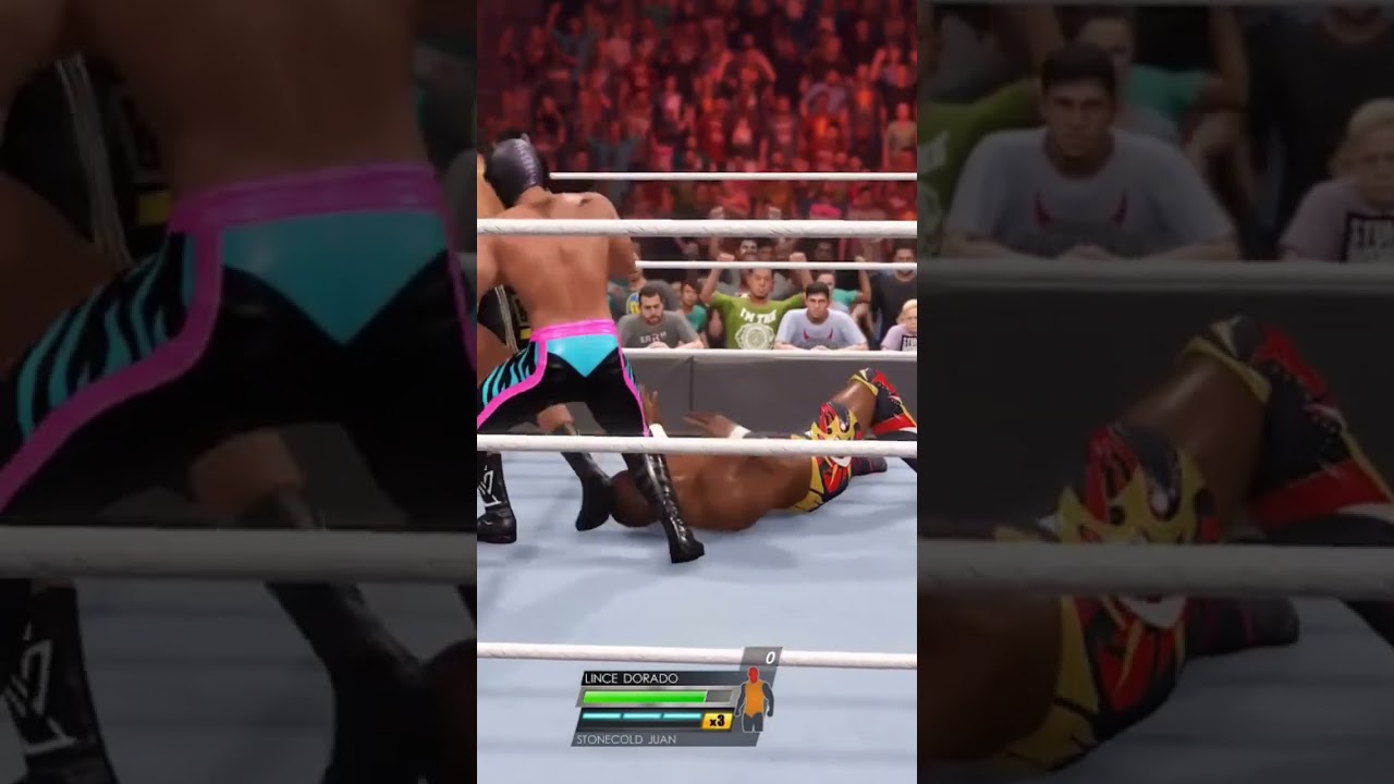 adam coleman with the hogan leg drop 