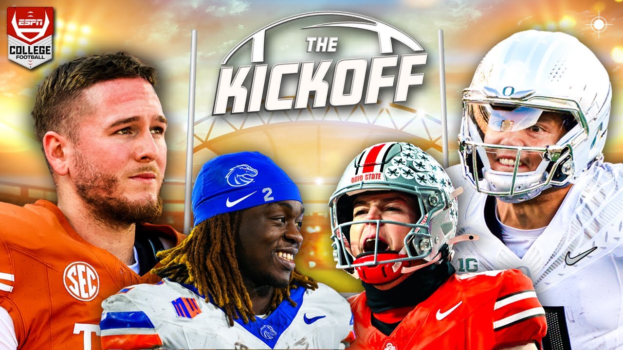 WATCH: CFP: Ohio State vs. Oregon Rematch + Can Jeanty carry Boise State to the Semis? | The Kickoff 🏈