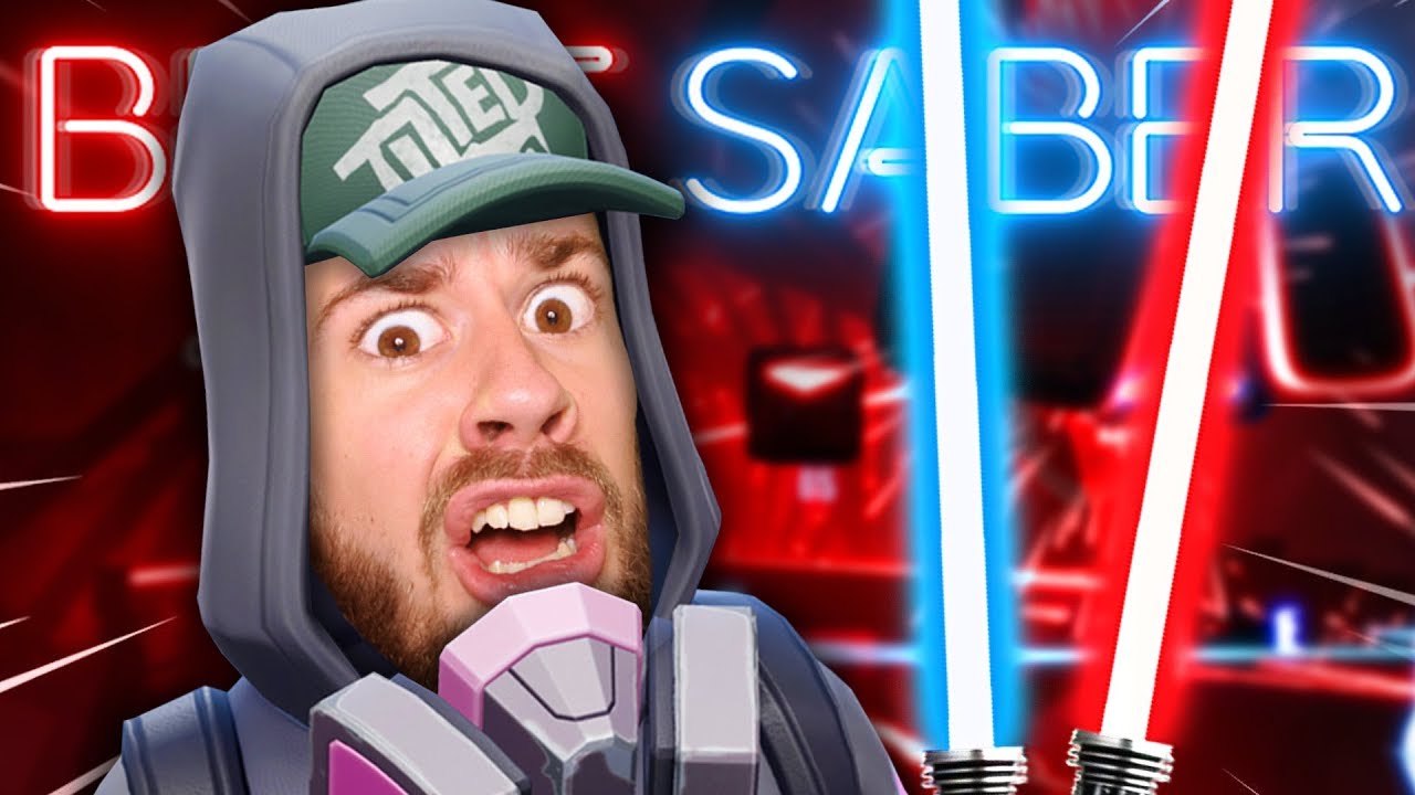 SÄMST PÅ FORTNITE MED LASERSVÄRD | Beat Saber