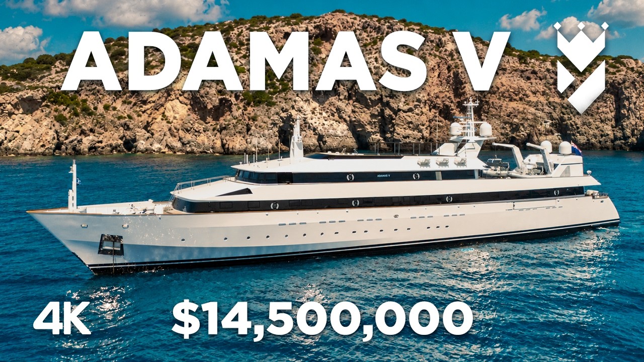 ⁣Inside the 65M ADAMAS V | The Engine Room That Left David Seal Speechless