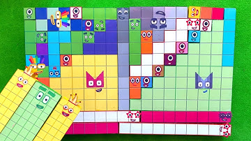 Looking for Numberblocks NEW 40 267 Puzzle Tetris Shape | ASMR chirping of birds