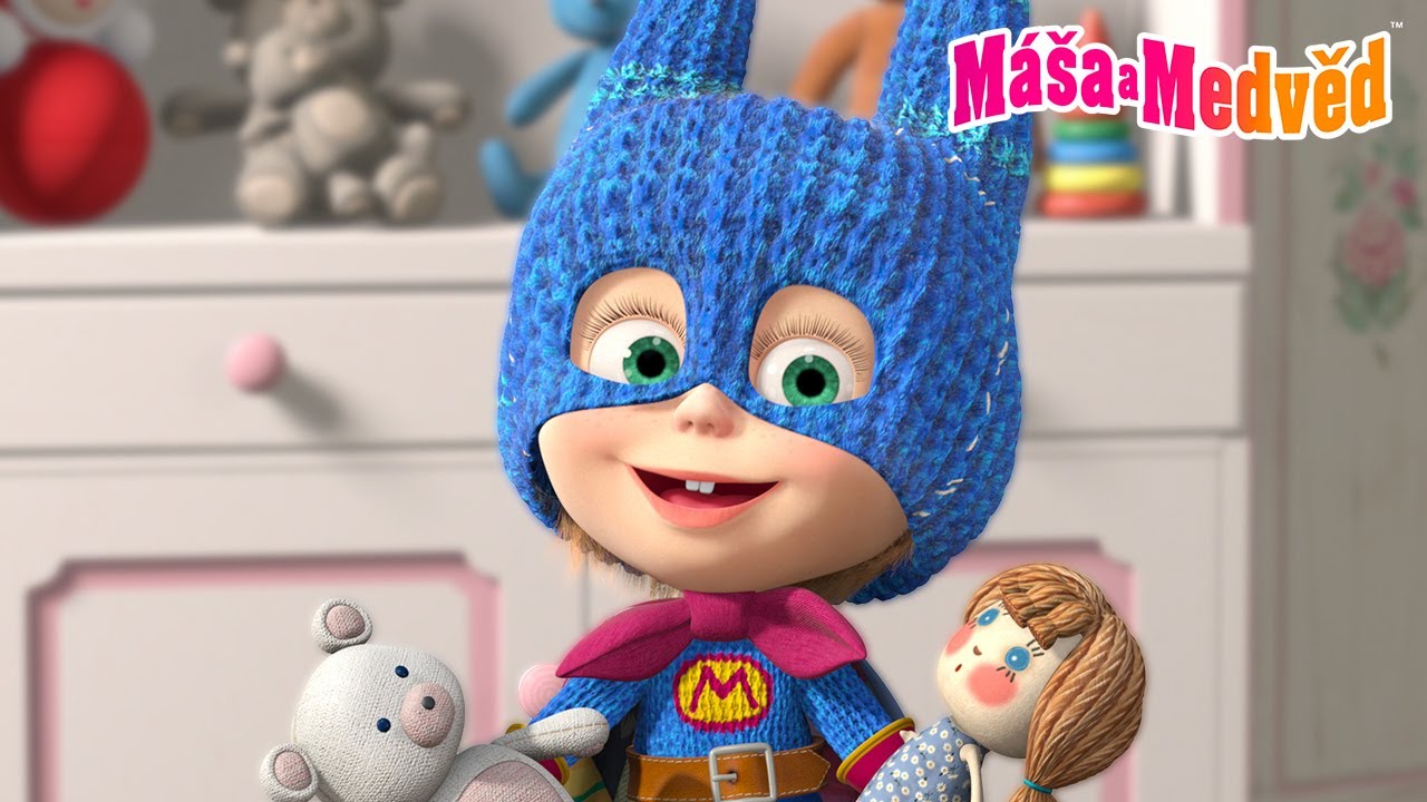 Máša a Medvěd 🐻👧 Slečna M 🦸‍♂️💪 Kolekce epizod 🎬