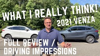 I've Owned My 2021 Venza for 6 Months: Here's What I REALLY THINK! Driving impressions + full review
