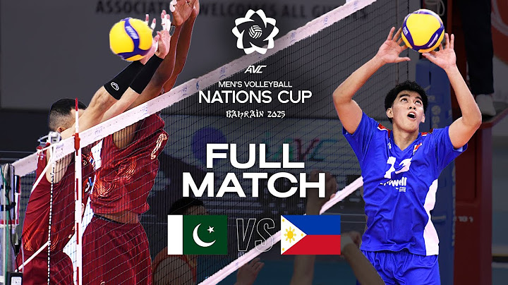Pakistan vs. Philippines - Pool Play | AVC Men's Nations Cup 2025